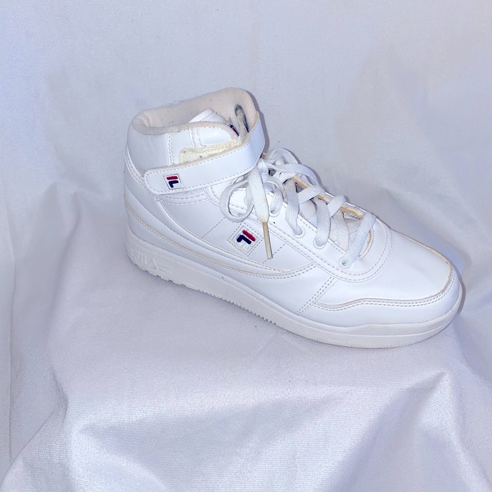 Fila White Hightop Sneakers